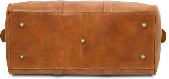 Tuscany Leather Colombo Set Sack Voyage Tabac Brown made of Leather