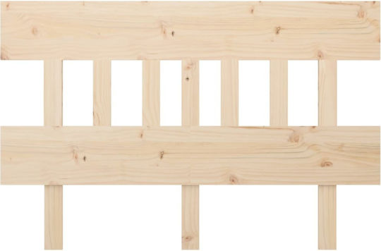 vidaXL Kopfstützen Für Betten Hölzernes Beiges 143,5x81cm
