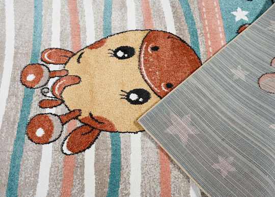 Balsan Carousel Детско килимче Светлосин 160x230см