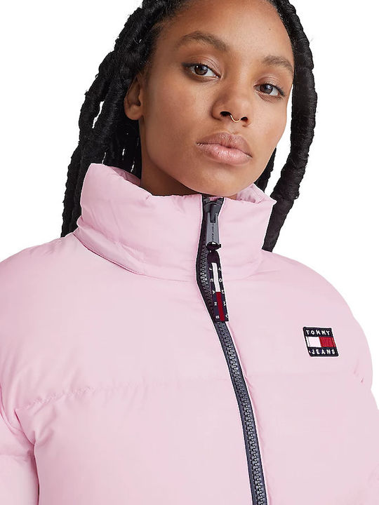 Alaska Kurz Damen Puffer Jacke für Winter Rosa