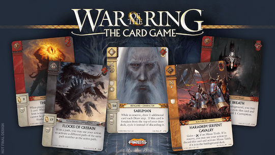 Επιτραπέζιο Παιχνίδι War of the Ring the Card Game για 2-4 Παίκτες 12+ Ετών (EN) Ares Games