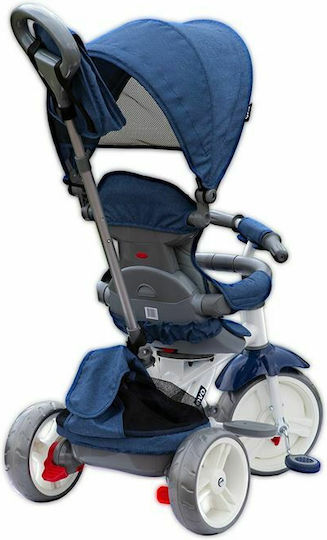 Byox Explore Foldable and Convertible Kids Tricycles for 1-5 Years Dark Blue