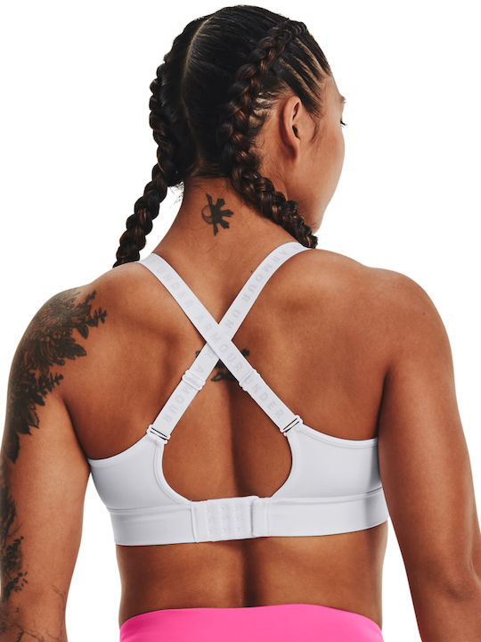 Infinity Covered Mid Women's Sports Bra without Padding White