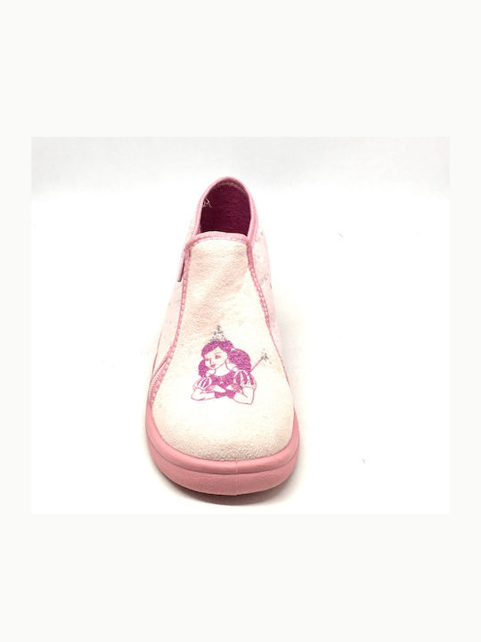 Children's slippers anatomical boots COMFY BAMAPON pink