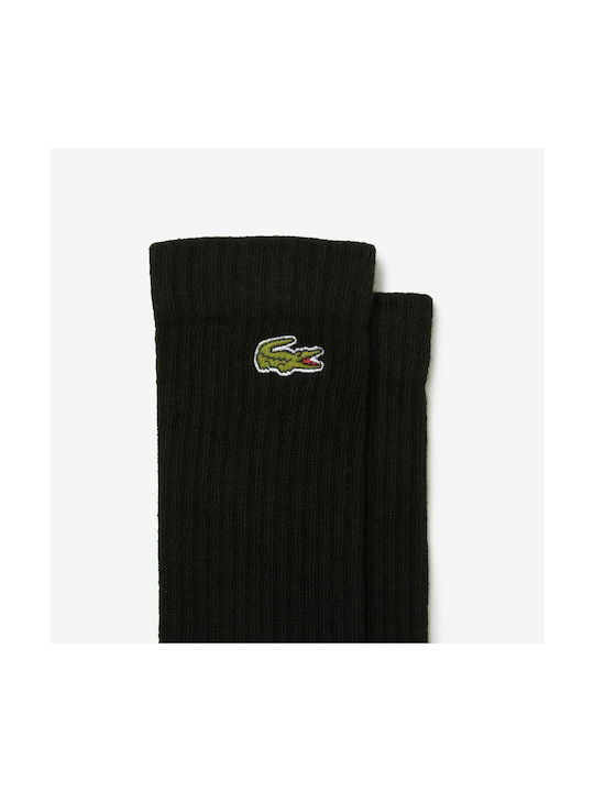 Lacoste Damen Socken Schwarz 3Pack