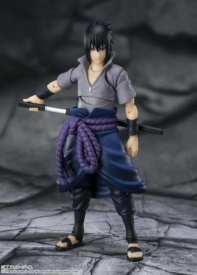 Tamashi Nations Naruto: Sasuke Uchiha Figurină înălțime 15buc