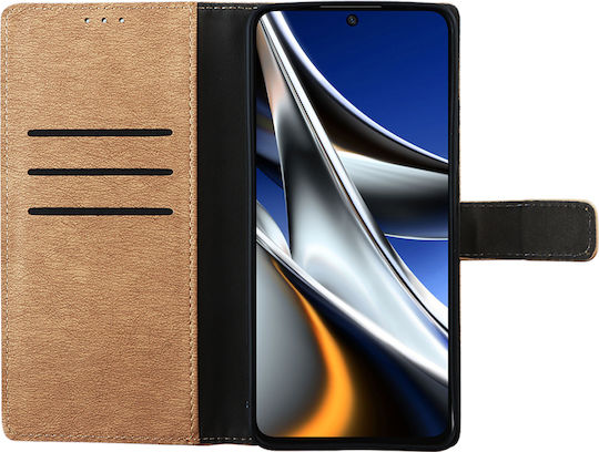 Volte-Tel Allure Magnet Wallet Δερματίνης Χρυσό (Poco X4 Pro 5G)