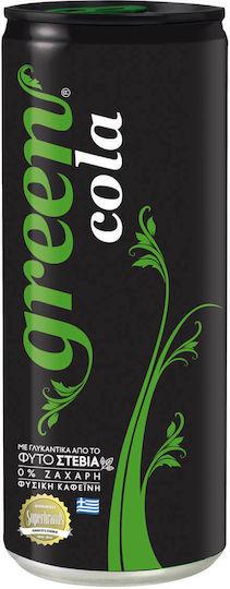 Green Cola Stevia Кола с Газировка, Без Захар в Кутия 330мл