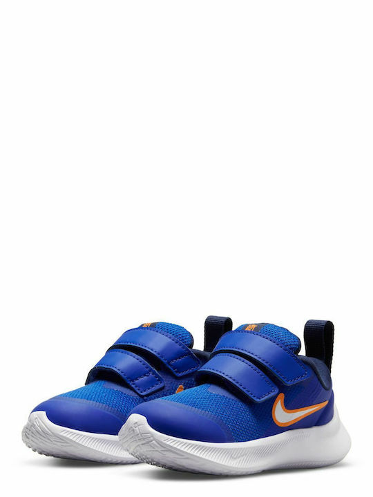 Star Runner Star Runner 3 Kids Sports Shoes Running with Hoop & Loop Closure Blue