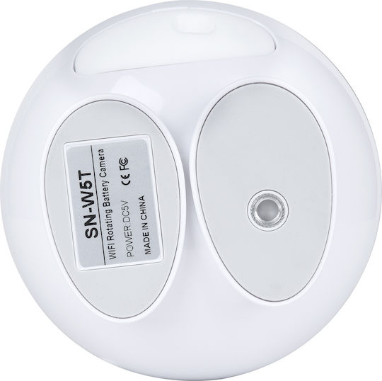 GloboStar 86008 IP Surveillance Camera Wi-Fi Full HD 1080p Battery with Two-Way Communication