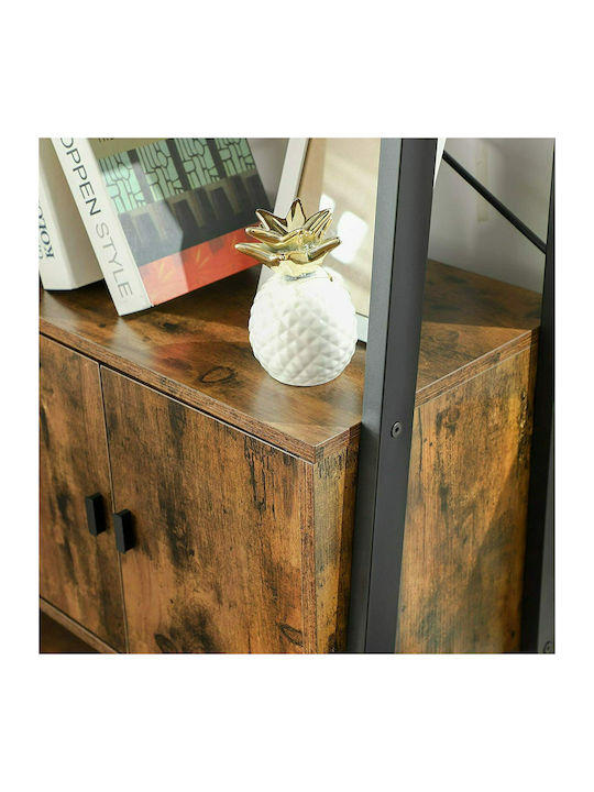 Bibliotecă Rustic Brown 56x34x173cm