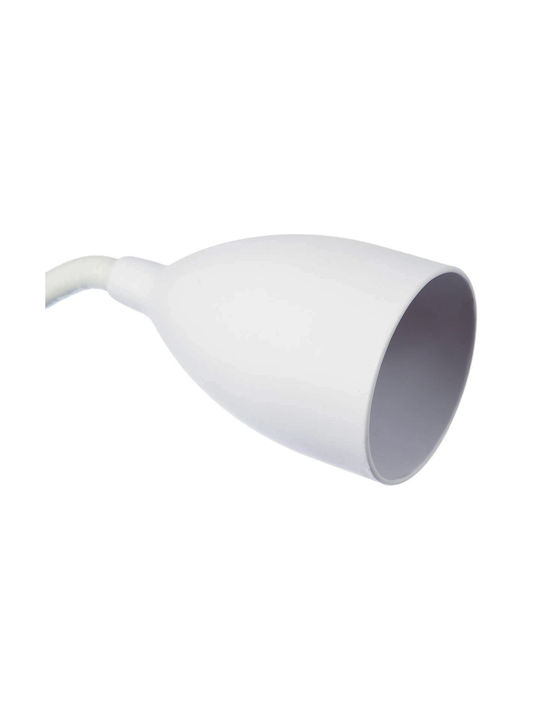 Kinder Schreibtischlampe Weiß 8x8x43εκ.