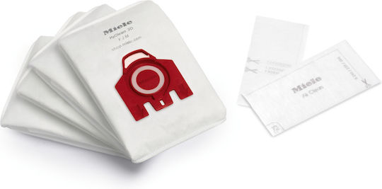 Miele FJM HyClean 3D Efficiency Vacuum Cleaner Bags 4pcs Compatible with Vacuum Cleaner Miele