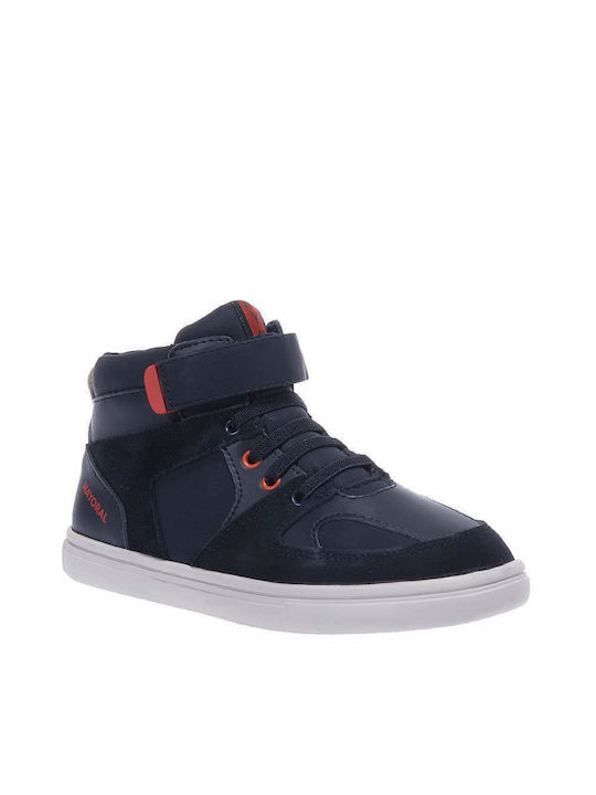 Mayoral Kids Sneakers High Navy Blue