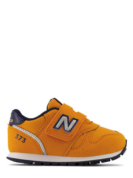 LIFESTYLE Kinder Sneakers mit Klettverschluss Gelb