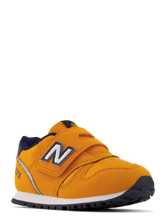 LIFESTYLE Kinder Sneakers mit Klettverschluss Gelb
