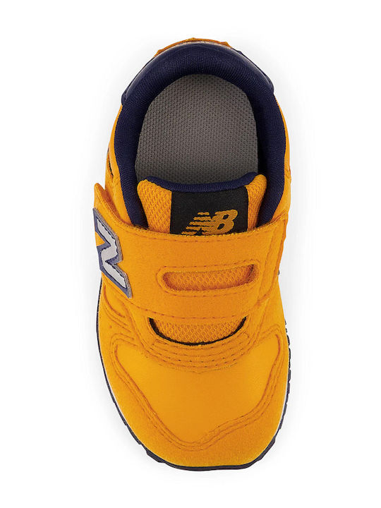 LIFESTYLE Kinder Sneakers mit Klettverschluss Gelb