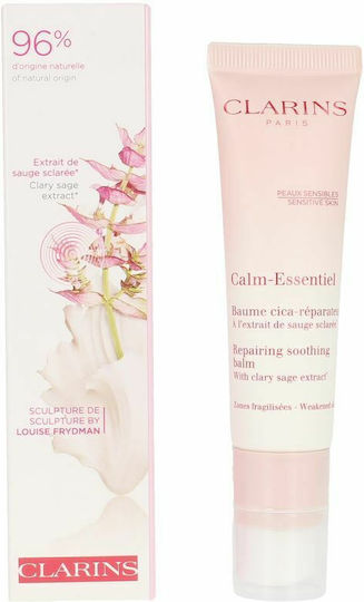 Clarins Calm-Essentiel Балсам за Лице и Устни Дневен Крем за Хидратация и Несъвършенства по Кожата 30ml