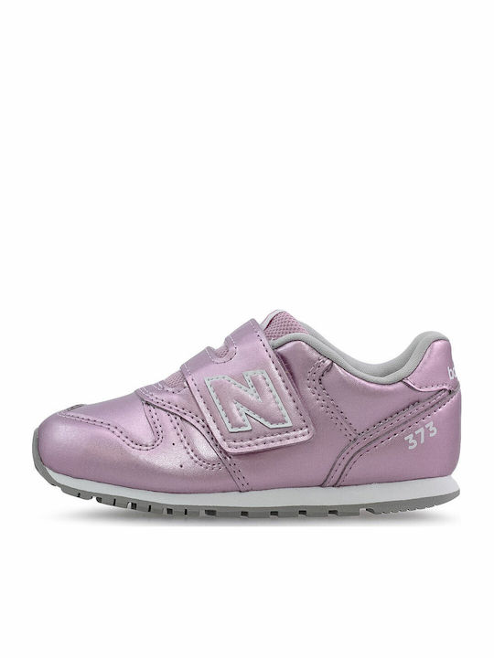 373 Kids Sneakers with Scratch Pink
