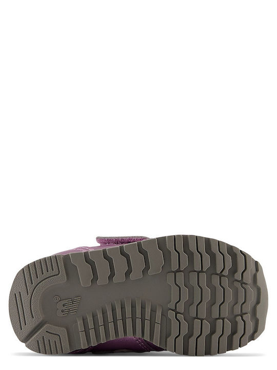 373 Kids Sneakers with Scratch Pink