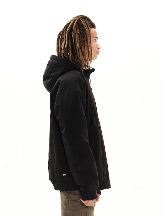 222.EM10.116 Winter Jacket Bomber Black