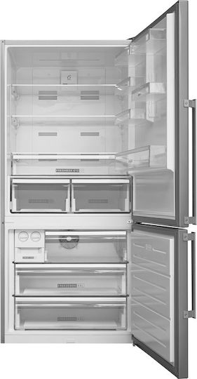 Whirlpool Kühl-Gefrierkombination 588Es Total NoFrost H186xB84xT75cm. Inox W84BE 72 X 2