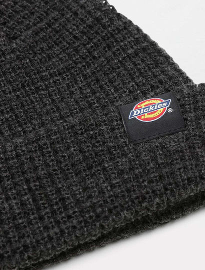 Woodworth Beanie Unisex Beanie Gestrickt in Schwarz Farbe