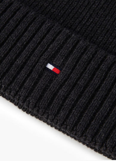 Knitted Beanie Cap Navy Blue