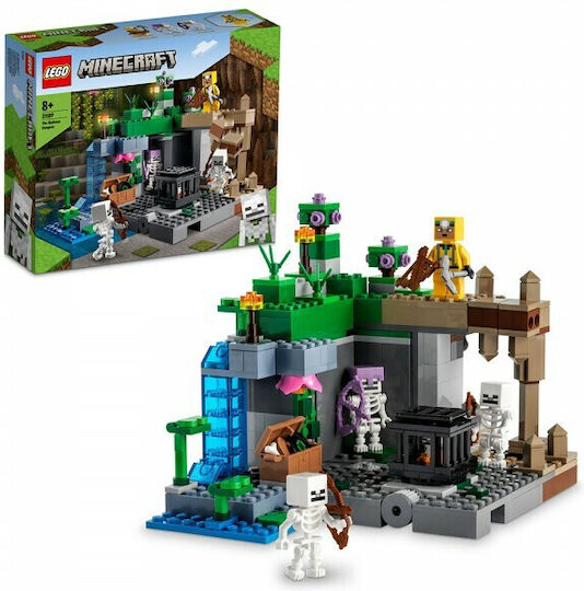 LEGO Minecraft Скелетният Замък за 8+ Години 364 Бройки
