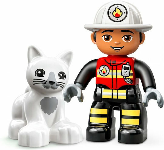 LEGO Duplo Fire Truck για 2+ Ετών 21τμχ