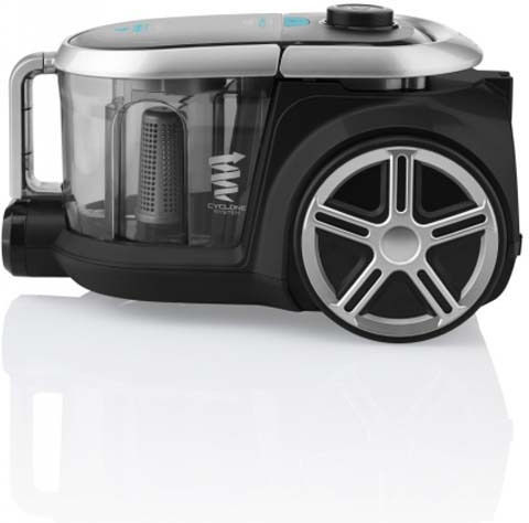 Stormy Car Staubsauger 800W Beutellos 2.2Es Schwarz