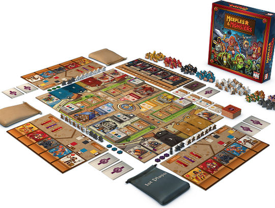 Επιτραπέζιο Παιχνίδι Meeples & Monsters για 2-4 Παίκτες 13+ Ετών (EN) Alderac