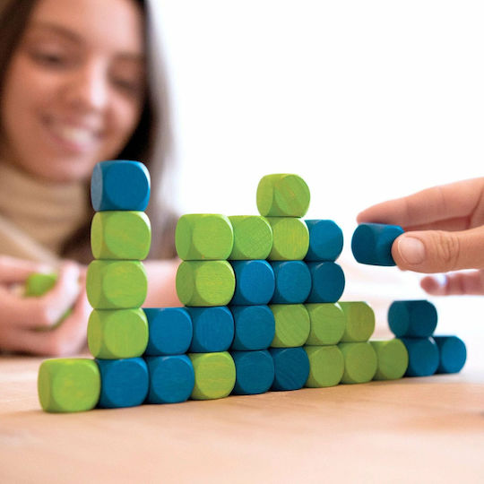 Επιτραπέζιο Παιχνίδι Connecting Cubes για 2 Παίκτες 5+ Ετών (IT) Milaniwood