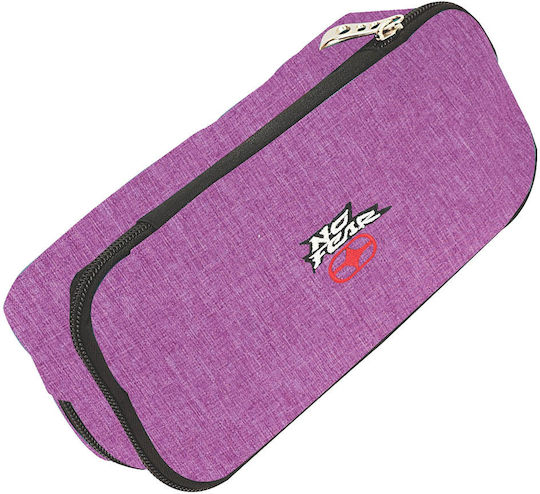 No Fear Pencil Case with 1 Compartment Purple