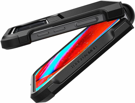 Spigen Tough Armor Back Cover Πλαστικό Μαύρο (Galaxy Z Flip4)