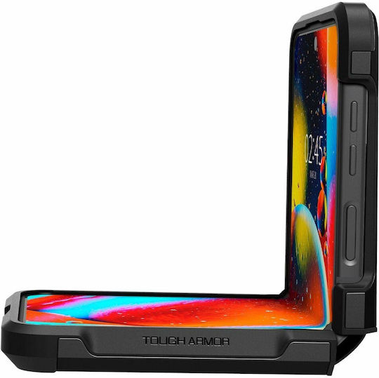 Spigen Tough Armor Back Cover Πλαστικό Μαύρο (Galaxy Z Flip4)