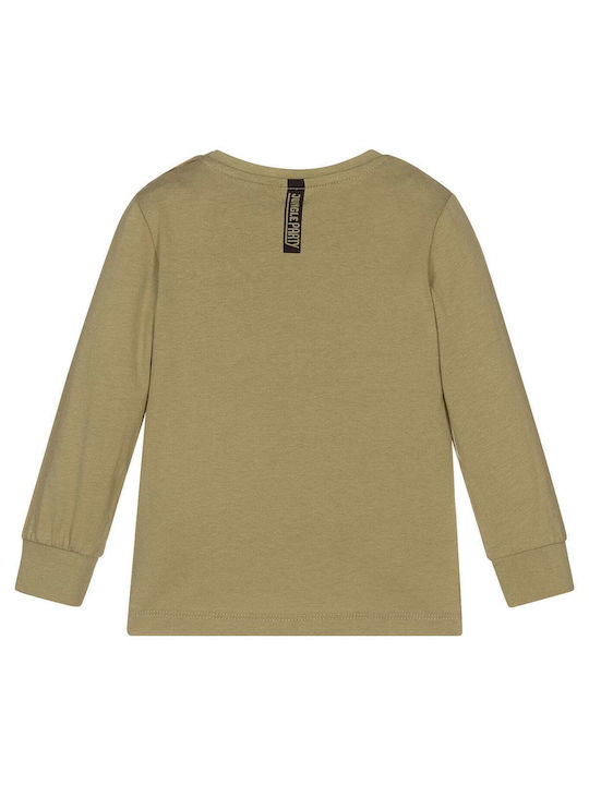 iDO Kids Blouse Long Sleeve Khaki