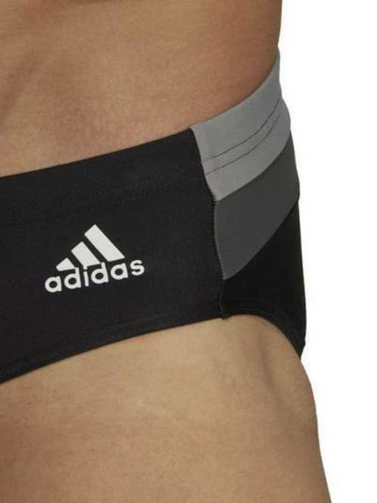 Performance Colorblock Men's Swimwear Slip Black