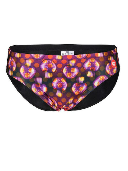 Costume De Baie Bărbați Slip Negru Cu Modele