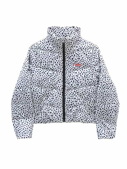 Kinder Freizeitjacke Kurz Weiß Foundry Puffer