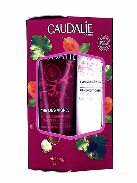 Caudalie The des Vignes Hand and Nail Hautpflegeset für Feuchtigkeitsspendend