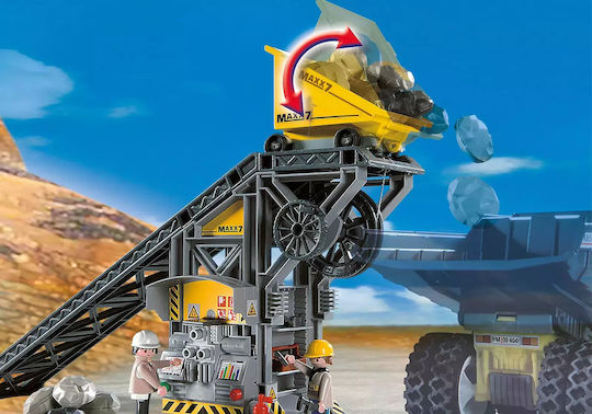 Playmobil Stadt Aktion Materialtransportgurt und kleiner Bagger für 4+ Jahre Jahre