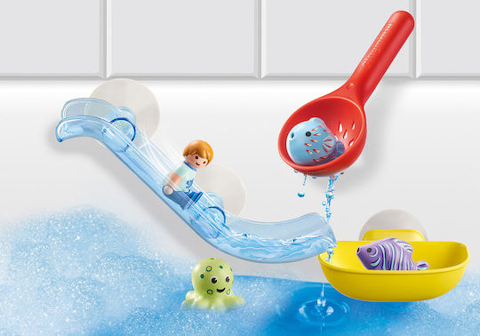 Playmobil 123 Water Slide with Sea Animals for 1.5+ years old