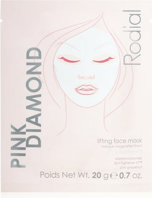 Rodial Pink Diamond Face Moisturizing Mask 4pcs 20gr