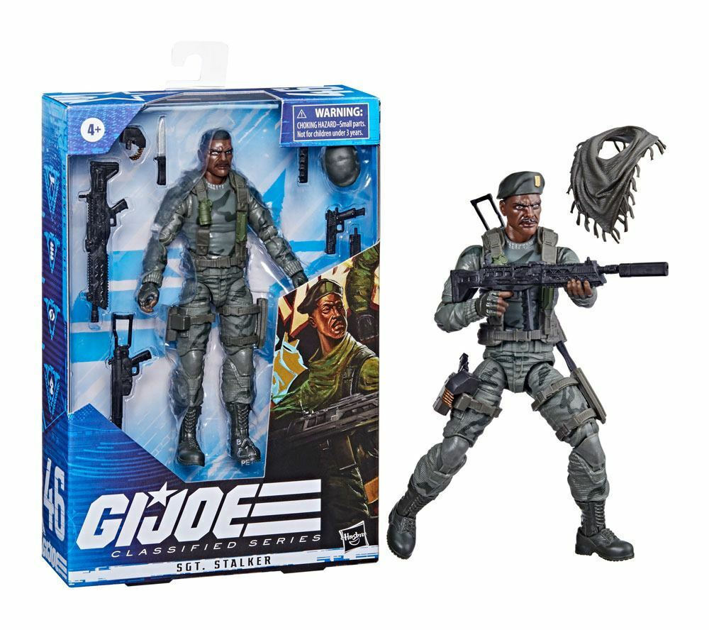 Action Figure GI Joe: Classified Series Sgt. Stalker for 4+ years