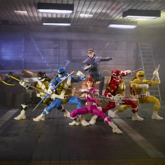 Φιγούρα Δράσης x TMNT: Lightning Collection Morphed April O´Neil & Michelangelo 2-Pack Power Rangers