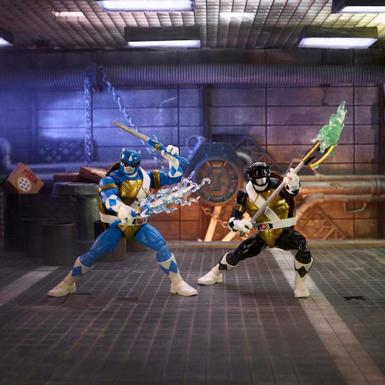 Φιγούρα Δράσης x TMNT: Lightning Collection Morphed Donatello & Morphed Leonardo 2-Pack Power Rangers για 4+ Ετών
