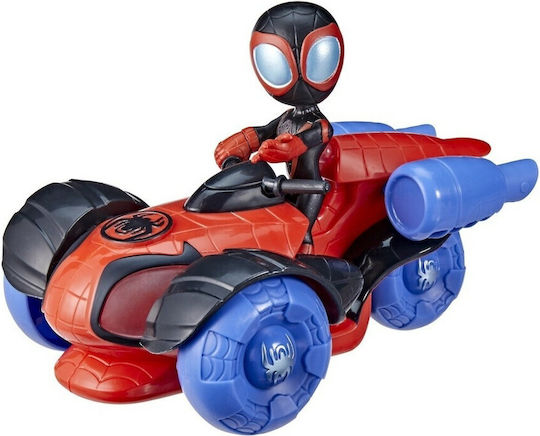 Action-Figur Spidey - Glow Tech Techno Racer Spider-Man