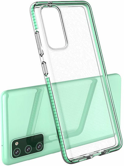 Hurtel Back Cover Σιλικόνης 1mm Τιρκουάζ (Galaxy S20 FE)