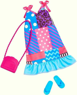 Barbie Fashion Pack Print Φόρεμα με Αξεσουάρ Haine pentru păpuși pentru 3++ Ani